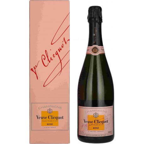 BOLL/NE CHAMPAGNE VEUVE CLICQUOT ROSE' CL.75 AST.
