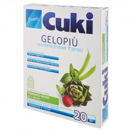 SACCHETTI GELOPIU CUKI MEDI 23X32