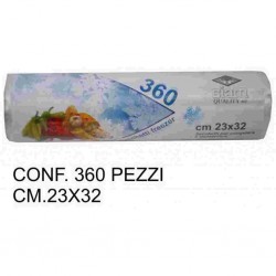 SACCHETTI FREEZER SIAM CM 22X32 PZ.360 ROTOLO