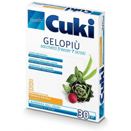 SACCHETTI GELOPIU CUKI PICCOLI 18X28