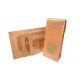 SACCHETTI CARTA FINESTRATI F.TO 12+8X34 PZ.50