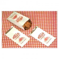 SACCHETTI POLLO ALLUMINIO F.TO 17X34 PZ.500