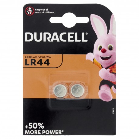 BATTERIE DURACELL SPECIALIST. ALKA LR44 BOT.B2