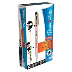 CANCELLERIA PENNA CANCELLABILE PAPERMATE NERO PZ12