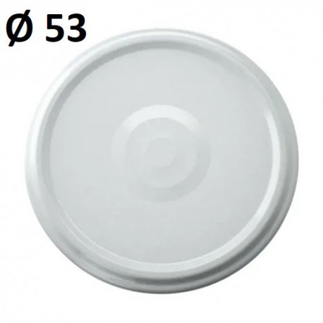 TAPPO CAPSULA VASO/V BIANCO T.53 PZ.100