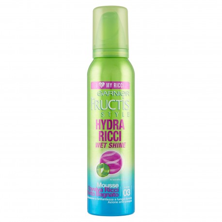 SPUMA FRUCTIS HYDRA WET SHINE RICCI 150 ML.