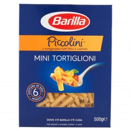 PASTA BARILLA.MINI TORTIGLIONI GR.500