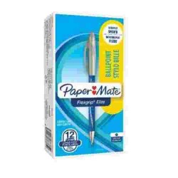CANCELLERIA PENNA PAPER MATE FLEXGRIP BLU PZ12