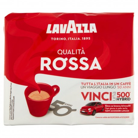 CAFFE' LAVAZZA CREMA E G.Q.TA' ROSSA GR.250XPZ.2