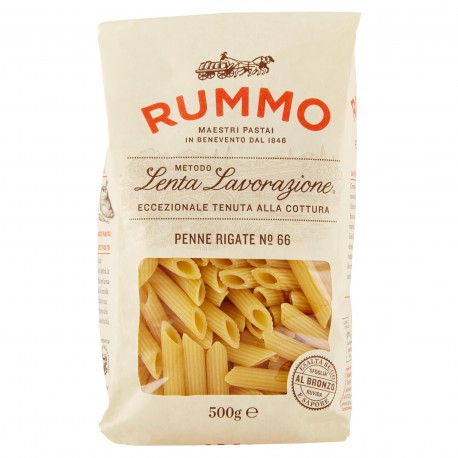 PASTA RUMMO SECCA PENNE RIGATE N.66 GR.500