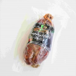 SOPPRESSATA GECA CALABRESE DOLCE S/VUOTO GR.400 (al kg)