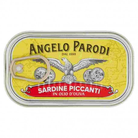 SARDINE PICCANTI A.PARODI O/OL LATT. GR.120