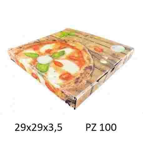 CONTENITORI X PIZZA 30X30X3 PZ.100