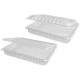 VASCHETTA AFF.OPS S45 RETT.PIATTO PZ.50 CRISTAL