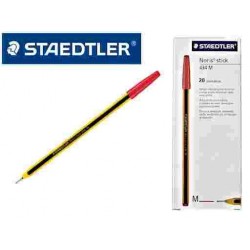 CANCELLERIA PENNA STAEDTLER NORIS STICK ROSSO PZ20