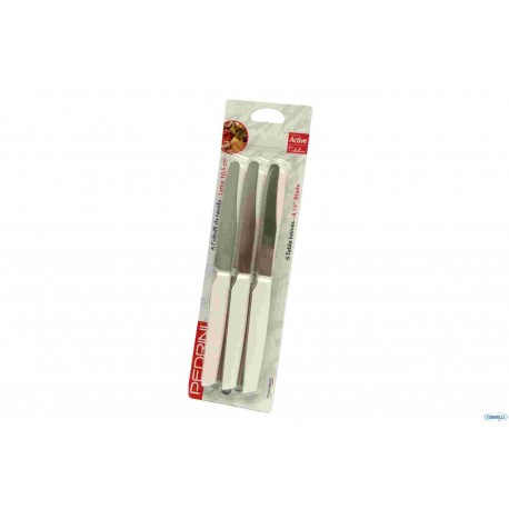 CASAL/COLTELLI DA TAVOLA BIANCO SET PZ.6 PEDRINI