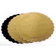 VASSOI ORO TORTA ALA ORO NERO DIAM.34 KG.10