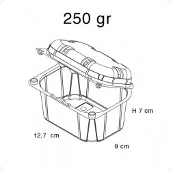 VASCHETTA FRUTTA PET RETT.C/C C/GR.250 PZ.150