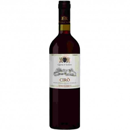 VINO CAPARRA&SIC. VINTAGE CIRO' ROSSO BOTT.CL.75