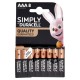 BATTERIE DURACELL SIMPLY AAA MINIS.B8 - MN2400