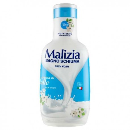 BAGNOSCHIUMA MALIZIA CREMA DI LATTE LT.1