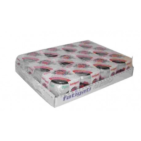 CANDELA VASETTO VETRO C/CANDELA RED FRUIT