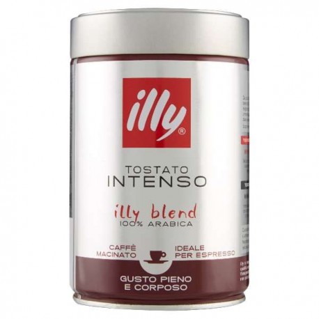 CAFFE' ILLY MACINATO ESPRESSO INTENSO BAR. GR.250