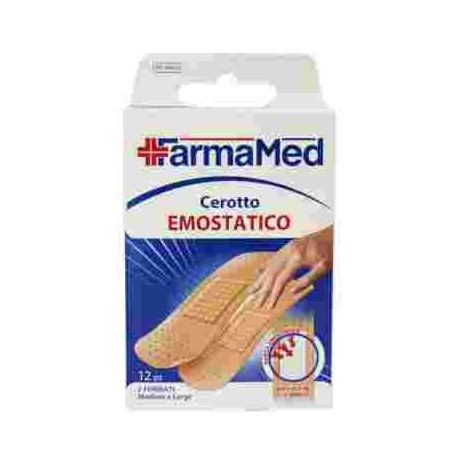 FARMAMED CEROTTI EMOSTATICI - 2 F.TI PZ.12