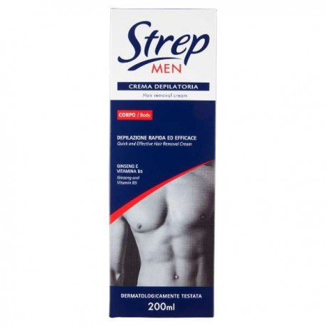 DEPIL.STREP CREMA UOMO 200 ML.