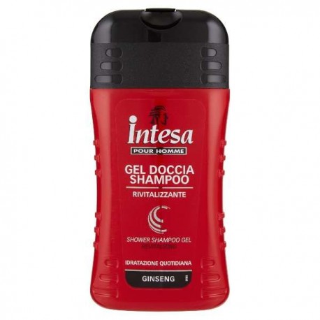 DOCCIA SHAMPOO INTESA UOMO GINSENG 250 ML