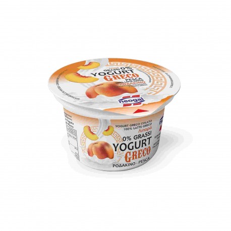 YOGURT GRECO NEOGAL CON PEZZI DI PESCA GR.150