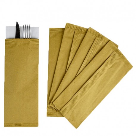PORTAPOSATE BUSTE CARTA PAGLIA NEUTRO 1000PZ
