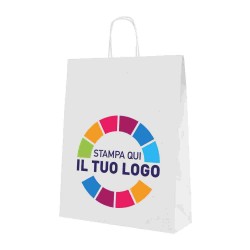 SHOPPERS BIANCO F.TO 26X41 PZ.25