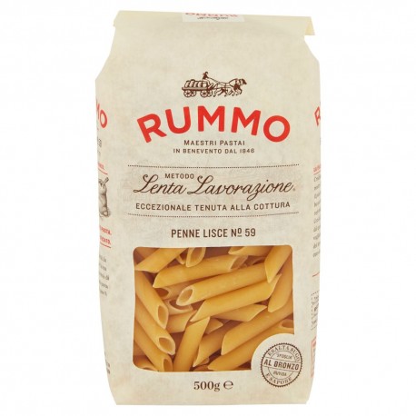 PASTA RUMMO SECCA PENNE LISCIE N.59 GR.500