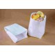 SACCHETTI CARTA KRAFT BIANCO GR.45 17X40 KG.10