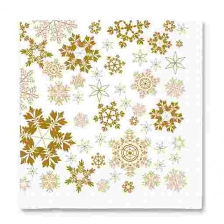 TOVAGLIOLI DOPLA OVATTA GOLD M.XMAS 33X33.3V PZ.30