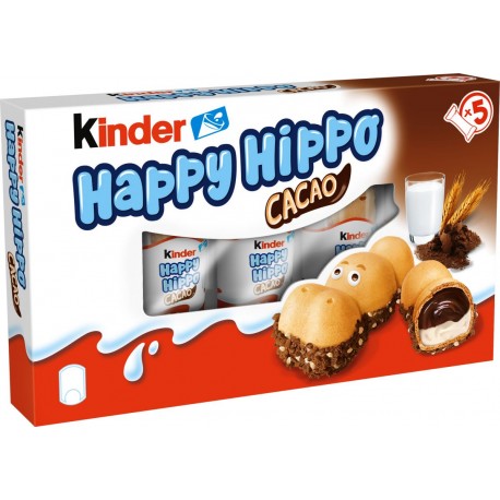 FERRERO KINDER HAPPY HIPPO CACAO T5