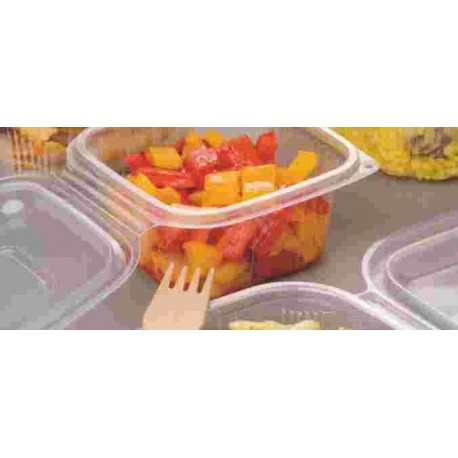 VASCHETTA FRUTTA PET TRIANGOL.C/FORI CC.250 PZ.64