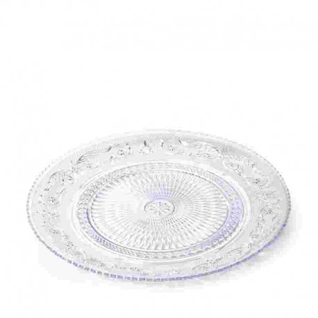 CASAL/PIATTO P/FORTE CRYSTAL TRASP.ROTONDO DIAM.25