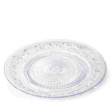 CASAL/PIATTO P/FORTE CRYSTAL TRASP.ROTONDO DIAM.31