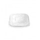 COPERCHIO PET BIO PIATTO QUADRATO TRASP ML750 PZ50