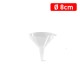 CASAL/IMBUTO PLASTIC FORTE MIS.8 CM. TRASPARENTE