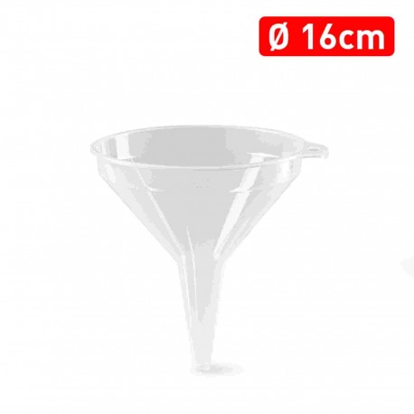 CASAL/IMBUTO PLASTIC FORTE MIS.16 CM. TRASPARENTE