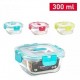 CASAL/CONTENITORE ALIM.VETRO LUXE ML.320