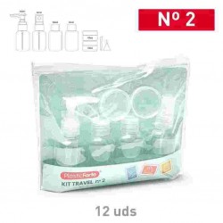 CASAL/SET DA VIAGGIO C/POCHETTE PZ.6 PLASTIC FORTE