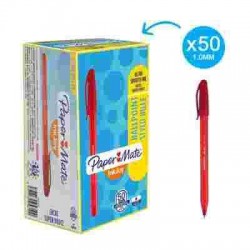 CANCELLERIA PENNA INKJOY PAPERMATE ROSSO PZ.50
