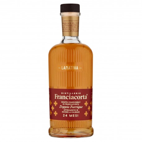 LIQUORE GRAPPA FRANCIACORTA DOPPIA BARRIQUE CL.35