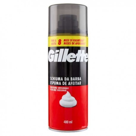 SCHIUMA BARBA GILLETTE CLASSICA ML.400