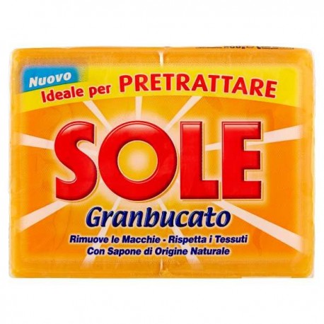 BUCATO SOLE SAPONE SOLIDO GIALLO GR.250X2PZ
