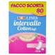 ASSORB.LINES INTERVALLO P/SLIP COTTON SCORTA PZ.80